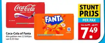 Hoogvliet Coca-Cola of Fanta aanbieding