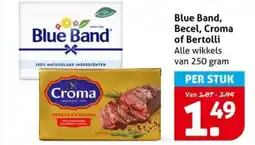 Hoogvliet Blue Band, Becel, Croma of Bertolli aanbieding