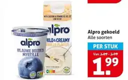Hoogvliet Alpro gekoeld aanbieding