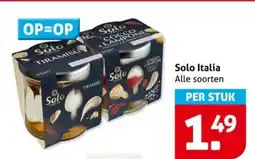 Hoogvliet Solo Italia aanbieding