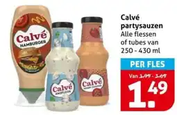 Hoogvliet Calvé partysauzen aanbieding