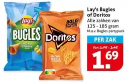Hoogvliet Lay's Bugles of Doritos aanbieding