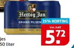 Hoogvliet Hertog jan Grand pilsen aanbieding