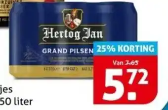 Hoogvliet Hertog jan Grand pilsen aanbieding