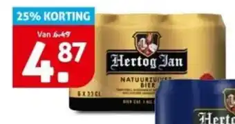 Hoogvliet Hertog Jan aanbieding