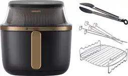 Coolblue Philips Airfryer XL 3000 Serie NA332/00 + Dubbellaagse kookset aanbieding