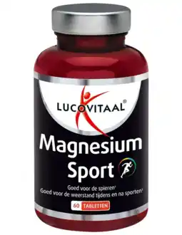 De Online Drogist Lucovitaal Magnesium Sport Tabletten aanbieding