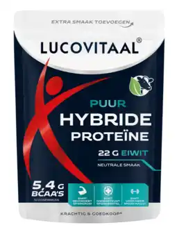 De Online Drogist Lucovitaal Puur Hybride Proteïne Poeder aanbieding
