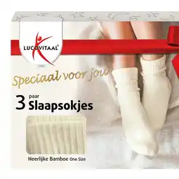 De Online Drogist Lucovitaal Slaapsokjes Bamboe Giftset aanbieding