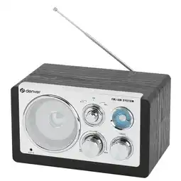 ANWB Denver TR63B FM radio Zwart aanbieding