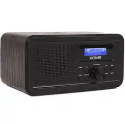 ANWB Denver DAB30B DAB+/FM Radio Wekkerfunctie Zwart aanbieding
