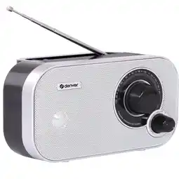 ANWB Denver TR51W FM radio op batterijen Wit aanbieding