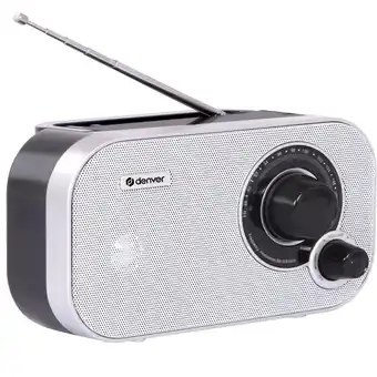 ANWB Denver TR51W FM radio op batterijen Wit aanbieding