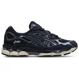 Foot Locker Asics GEL-NYC Sneakers Heren - Blauw - Maat 43.5 - Suède aanbieding