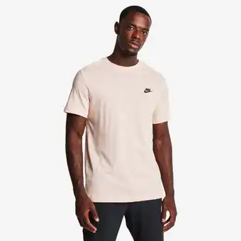 Foot Locker Nike Club T-shirts Heren - Roze - Maat XXL aanbieding