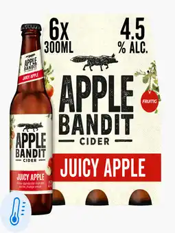 Flink Apple Bandit Juicy apple 4,5% 6-pack 30cl aanbieding