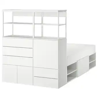 IKEA Platsa bed met opbergruimte: modern, minimalistisch, ideaal voor kleine kamers aanbieding