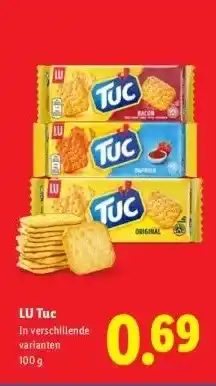 Lidl LU Tuc aanbieding