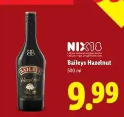 Lidl Baileys Hazelnut aanbieding