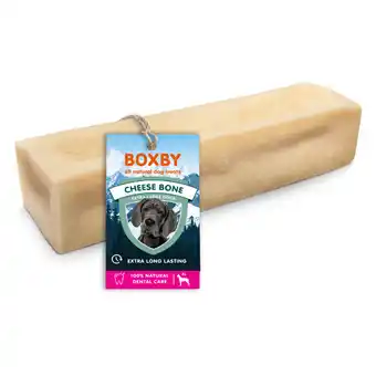 Zooplus voor Zeer Grote Honden (vanaf 40 kg) Boxby Cheese Bar Hondensnacks aanbieding