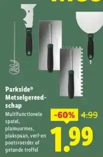 Lidl Parkside® Metselgereed- schap aanbieding