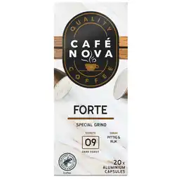Dekamarkt Cafe Nova Koffiecups espresso forte aanbieding