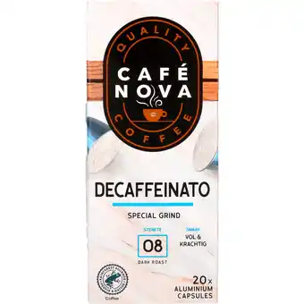 Dekamarkt Cafe Nova Koffiecups decaffeinato aanbieding