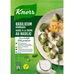 Dekamarkt Knorr Room basilicumsaus aanbieding