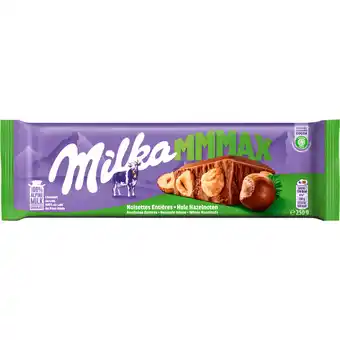 Dekamarkt Milka Chocoladereep hazelnoot aanbieding