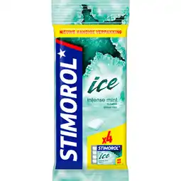 Dekamarkt Stimorol Kauwgom ice intense mint 4 st aanbieding