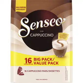 Dekamarkt Senseo Koffiepads cappuccino aanbieding