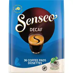 Dekamarkt Senseo Koffiepads decaf aanbieding