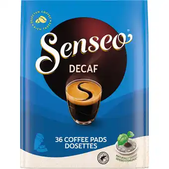 Dekamarkt Senseo Koffiepads decaf aanbieding