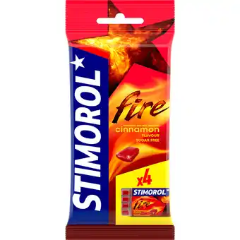 Dekamarkt Stimorol Fire kaneel 4 st aanbieding