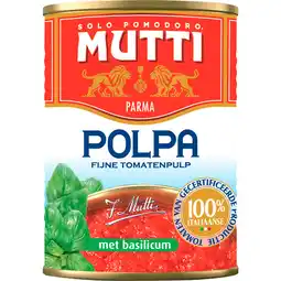 Dekamarkt Mutti Polpa di pomodoro aanbieding
