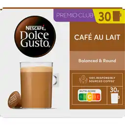 Dekamarkt Nescafé Dolce gusto café au lait aanbieding