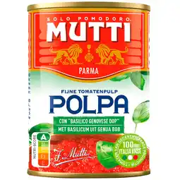 Dekamarkt Mutti Polpa basilicum aanbieding