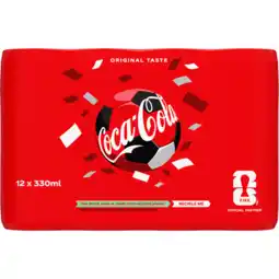 Dekamarkt Coca-Cola Regular 12x33 cl aanbieding