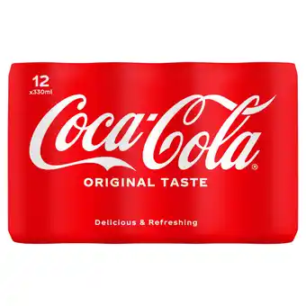 Dekamarkt Coca-Cola Regular 12x33 cl aanbieding