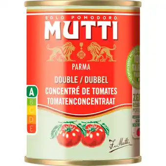 Dekamarkt Mutti Doppio concentrato aanbieding