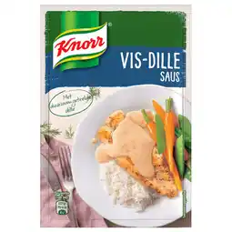 Dekamarkt Knorr Vis dille saus aanbieding