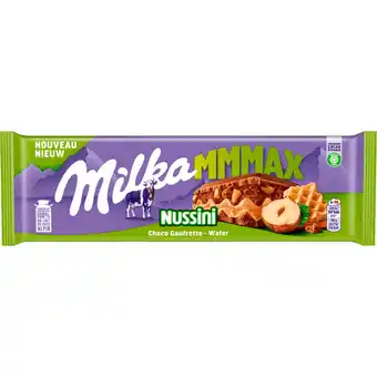 Dekamarkt Milka Chocoladereep mmmax nussini aanbieding