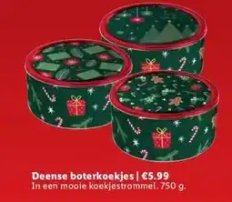 Lidl Deense boterkoekjes aanbieding