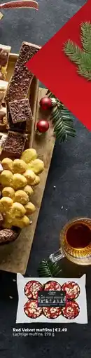 Lidl Red Velvet muffins aanbieding