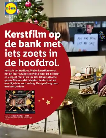 Lidl Luxe roomboterkoekjes aanbieding