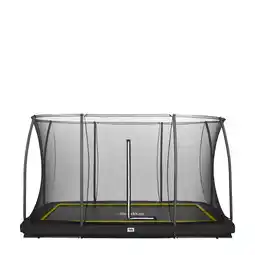 Bol.com Salta Comfort Edition Ground - inground trampoline met veiligheidsnet - 366 x 244 cm - Zwart aanbieding