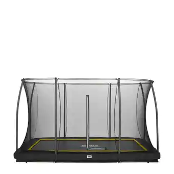 Bol.com Salta Comfort Edition Ground - inground trampoline met veiligheidsnet - 366 x 244 cm - Zwart aanbieding