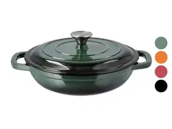 Lidl SILVERCREST Gietijzeren pan 26 cm 2,4 L aanbieding