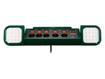 Lidl PARKSIDE LED-werklamp met stekkerdoos aanbieding