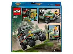 Lidl LEGO City 60447 4x4 terreinwagen voor in de bergen aanbieding